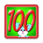 count to 100 android application logo